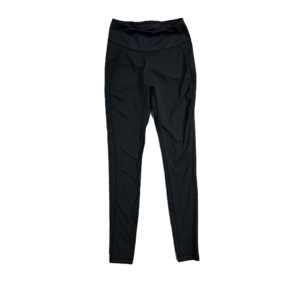 UNIQLO Leggings XS Women's Black Dots Hirise